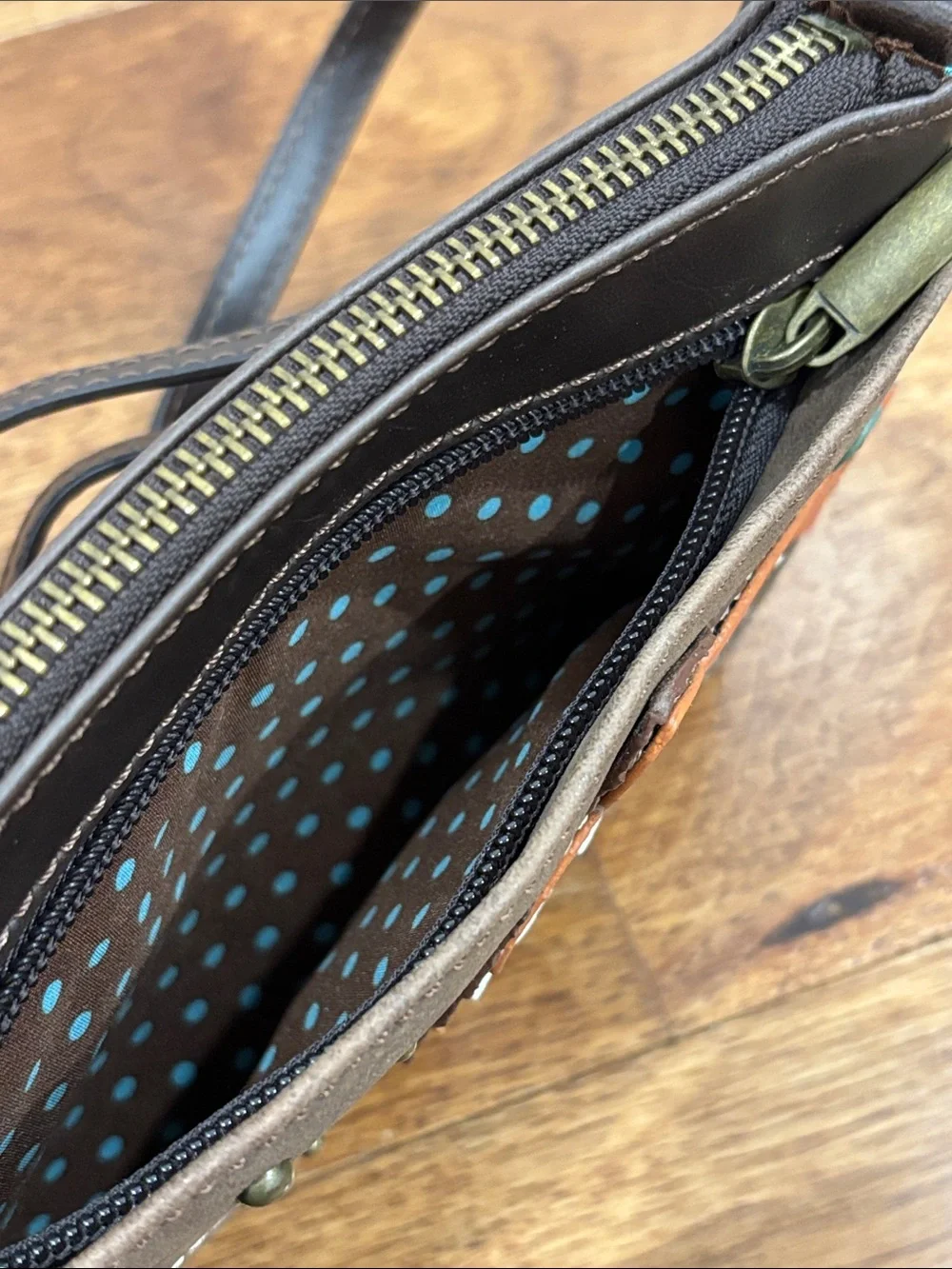 Chala Brown Crossbody Bag Fox Woodland
